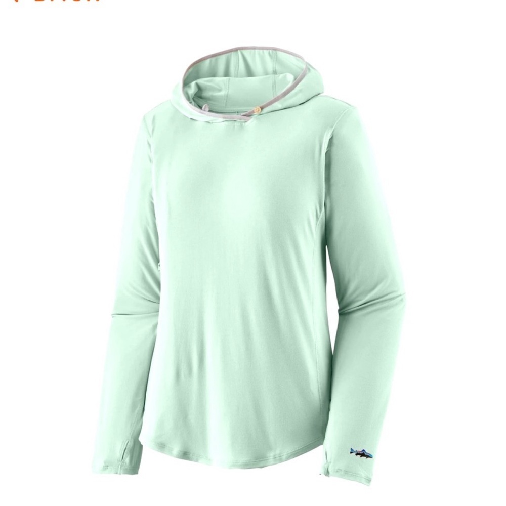 Patagonia Mint Green Hoodie